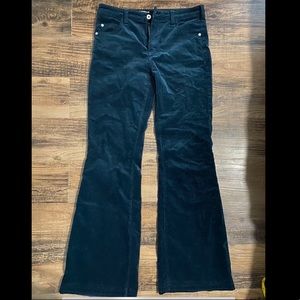 Anthropologie high rise corduroy pilcro flares